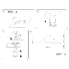 Светильник Ambrella light TN1141 WH белый IP44 GU5.3 D95*38