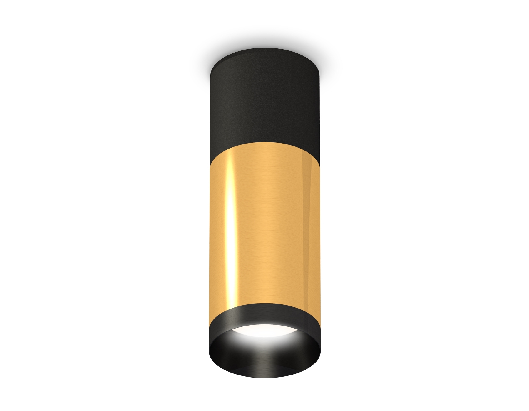 Светильник Ambrella Light XS6327040 PYG/SBK/PBK золото желтое полированное/черный песок/черный полированный MR16 GU5.3