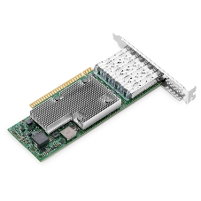 Сетевая карта NetXtreme P425G (BCM957504-P425G) SGL 4x25GbE (25/10GbE), PCIe 4.0 x16, SFP28, BCM57504, NIC Adapter
