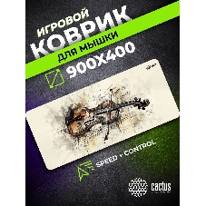 Коврик для мыши Cactus Musical 900x400x4мм (CS-MP-COR02XXL)