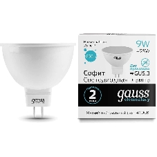 Лампа светодиодная Gauss 13529 LED Elementary MR16 GU5.3 9Вт 4100К