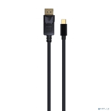 Кабель miniDP<->DP Cablexpert CCP-mDP2-6, 20M/20M, v.1.2, 4K, 1.8м, черный, позол.разъемы, пакет