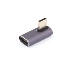 Переходник USB 4 Type-C угловой тип 1 Переходник USB 4 Type-C угловой тип 1