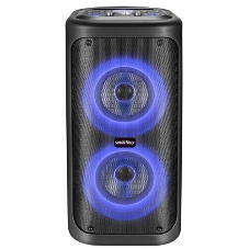 Акустическая система 2.1 Smartbuy MY DISCO, 50Вт, Bluetooth, MP3, FM, RGb подсветка Диско, микрофон