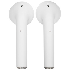 Наушники TWS Maxvi MHF-104BT белый, вкладыши, Bluetooth, сенсорное управление, до 4 ч