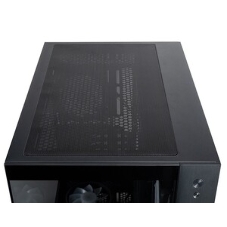 Компьютерный корпус Chieftec Visio черный без БП ATX 2x80мм 4x120мм 2x140мм 1xUSB 2.0 2xUSB 3.0 audio bott PSU