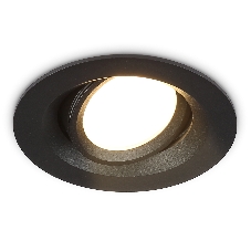 Светильник Ambrella light TN1142 BK черный IP44 GU5.3 D95*38