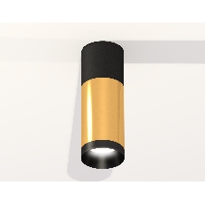 Светильник Ambrella Light XS6327040 PYG/SBK/PBK золото желтое полированное/черный песок/черный полированный MR16 GU5.3