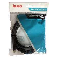 Кабель аудио-видео Buro HDMI (m)/HDMI (m) 1м. черный
