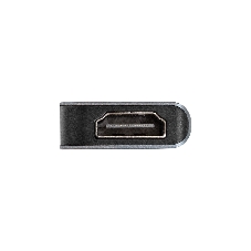 USB-концентратор ExeGate EX293983RUS DUB-21C/PD/CR/H (кабель-адаптер USB Type-C --> 2xUSB3.0 + Card Reader + PD 100W + HDMI 4K@60Hz, Plug&Play, серый)