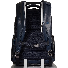 Рюкзак для ноутбука Piquadro Blue Square CA6592B2BM/BLU2, кожа, темно-синий