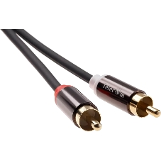 Кабель соединит 2xRCA (M) - 2xRCA (M),1.5m, TelecomPRO TAV7158M-1.5M