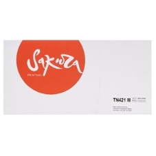 Картридж лазерный Sakura TN421M для Brother HL-8260DCW, DCP-8410, MFC-8690, пурпурный, 1 800к.