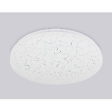 Потолочный светодиодный светильник Ambrella light FZ1072 WH белый 30W 6400K D370*55 (Без ПДУ)
