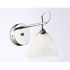 Светильник Ambrella light TR3045 CH/FR хром/белый матовый E27 max 40W 215*135*225