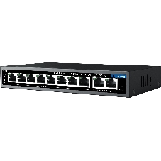 Коммутатор Netis ST210GPD-2G, 8×1 Гбит/с PoE + 2×1 Гбит/с, настраиваемый