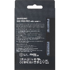 Накопитель SSD 4Tb Samsung 9100 PRO, M.2, PCI-E 5.0 x4, TLC 3D NAND R/W - 14800/13400 Mb/s с радиатором