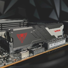Оперативная память Patriot Viper Venom, DDR5, 32Gb (2x16Gb), 6000MHz, CL30, DIMM, с радиаторами, серый/черный
