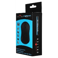 Мышь проводная Oklick 115S черный, 1200 dpi, USB, кнопки - 3