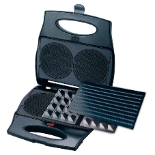 Вафельница Centek CT-1450 (венские вафли, гриль, вафли для мороженного)