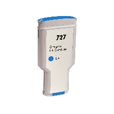 Картридж струйный NVPrint 727 (NV-F9J76A) Cyan для HP DesignJet T920/T930/T1500/T1530/T2500/T2530 (300 мл) совместимый