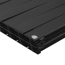 Радиатор биметаллический Royal Thermo PianoForte 200 черный VR80- 16 секц.