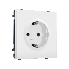 Комплект механизма электрической розетки SIGMA Белый мягкое касание 50Hz 2P+E с/з с/ш 16A-250V QUANT PRO (SP8270, PR141)