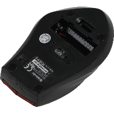 Мышь беспроводная Defender Accura MM-365 красный, 1600 dpi, радиоканал, USB, кнопки - 6