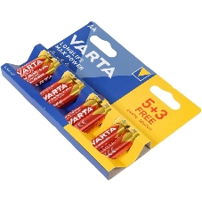 Батарея Varta LongLife Max Power Alkaline LR6 BL5+3 AA (8шт) блистер