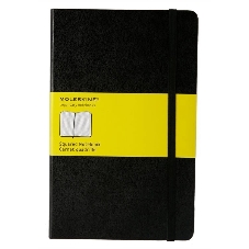 Блокнот Moleskine CLASSIC QP061 Large 130х210 мм, 240 страниц, клетка, твердая обложка, черный