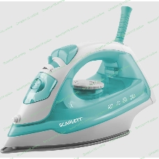 Утюг Scarlett SC-SI30P11 (мятный) Мощность, Вт: 2000; Световой индикатор работы: Да; Регулируемый пар до г/мин: 40; Паровой удар до г/мин: 120; Резервуар для воды, мл: 180; Функция разбрызгивания воды: Да; Терморегулятор: Да; Вертикальное отпаривание: Да; Регулировка степени отпаривания: Да; Покрытие подошвы: Антипригарное покрытие подошвы; Самоочистка: Да; Система защиты от накипи ANTI-CALC: Да; Размер утюга Ш*В*Г, мм: 265x110x132; Шарнирное крепление шнура: Да; Длина электрошнура, м: 1.6;