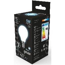 Лампа светодиодная Filament Шар E14 5Вт 4100К OPAL Gauss 105201205