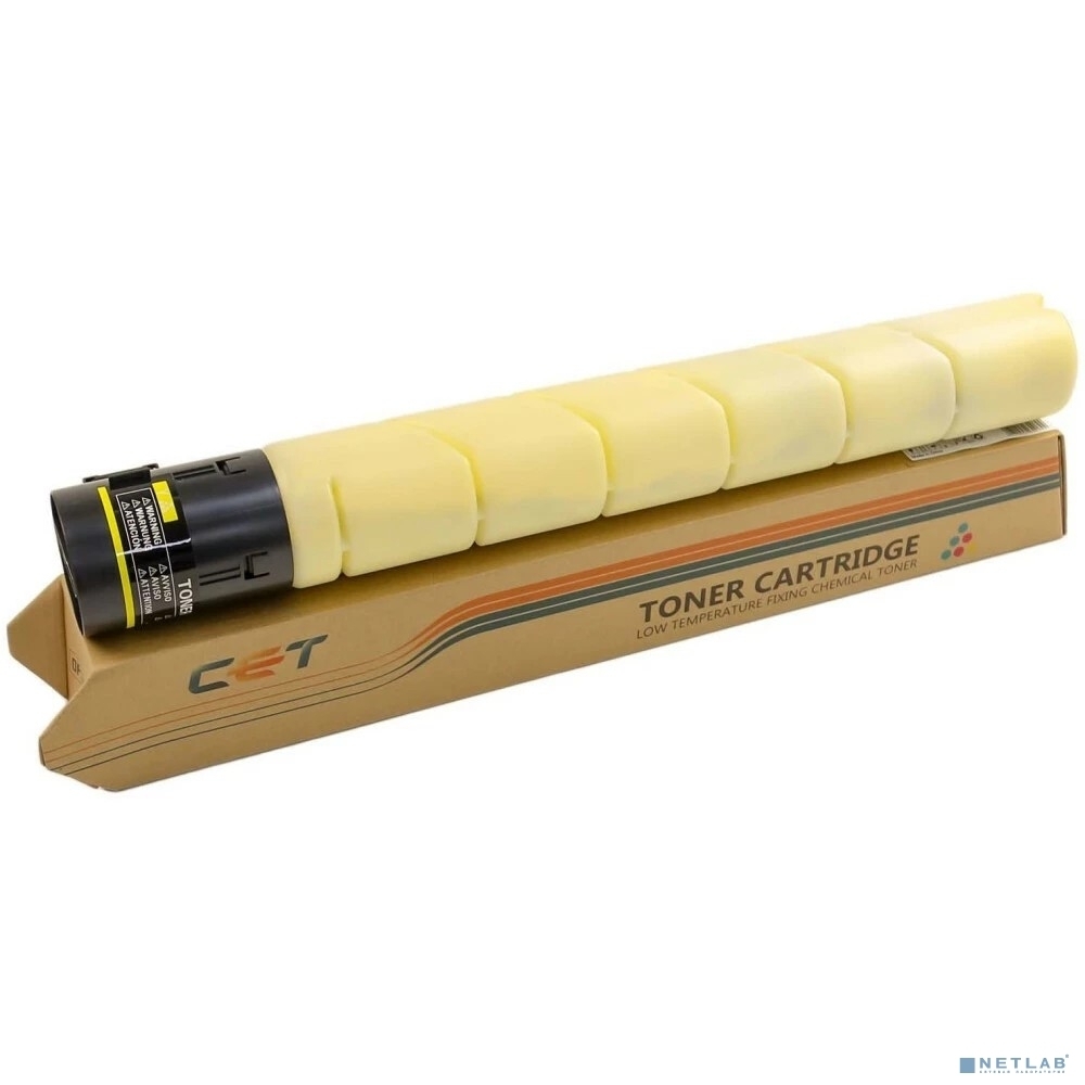 Картридж лазерный (CPT, CE28) TN-324Y для Konica Minolta Bizhub C258/308/368 CET Yellow, (WW), 550г, 26000 стр., CET141253