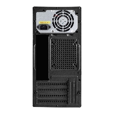 Компьютерный корпус Minitower ExeGate BAA-308MUC-AAA450 (mATX, БП AAA450 с вент. 8см, 1хUSB+1хUSB 3.0+1хTypeC, HD Audio, черный)