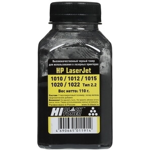 Тонер Hi-Black для HP LJ Pro M15/MFP M28, Тип 2.2, Bk, 55 г, банка