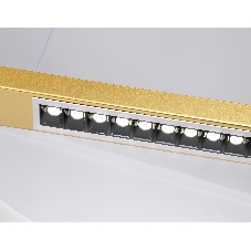Светильник Ambrella light FL51488 WH/GD белый/золото 62W 3000K-6400K D600*1000 (ПДУ ИК)