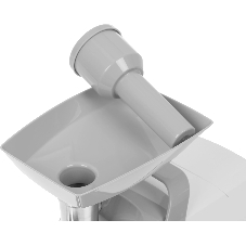 Мясорубка электрическая Bosch MFW 66020 белый/серый, 1800 Вт, 3.0 кг/мин, реверс, защита от перегрузки, насадки - 5