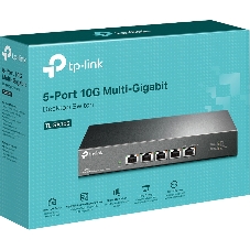 Коммутатор TP-Link 5-port Desktop 10G Unmanaged Switch, 5 100/1G/2.5G/5G/10G RJ-45 ports, Fanless design