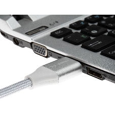 Кабель аудио-видео Cactus CS-HDMI.2.1-3 HDMI (m)/HDMI (m) 3м. позолоченные контакты серебристый