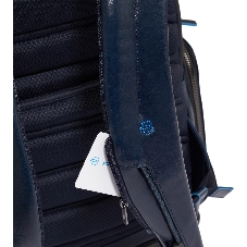 Рюкзак для ноутбука Piquadro Blue Square CA6592B2BM/BLU2, кожа, темно-синий