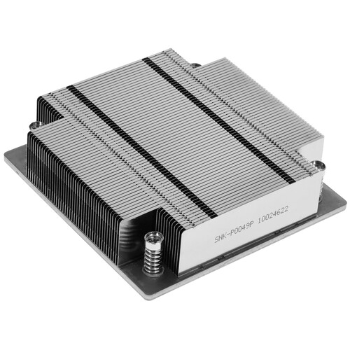 Радиатор для серверного процессора Supermicro SNK-P0049P, алюминий, 95 Вт, LGA 115x, высота 1U