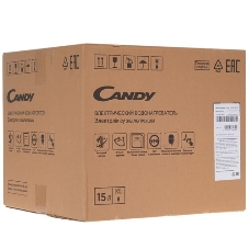 Водонагреватель электрический Candy CS15V-EM1(R) белый, накопительный, 15 л, 2,5 кВт