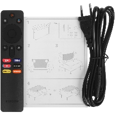 Телевизор Xiaomi TV 55 A Pro 55 2026 L55MB-APRU черный QLED UHD 60Hz Smart TV Android TV