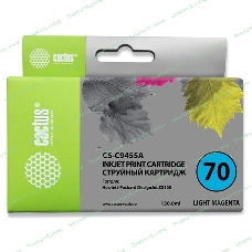 Картридж струйный Cactus CS-C9455A светло-пурпурный для №70 HP Designjet Z3100 (130мл)