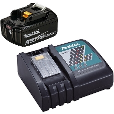 Аккумулятор Makita 191A25-2/+з\у, DC18RC-1шт(б\зар)+BL1830B-1шт,18В,3.0Ач,Li-ion,кор Аккумулятор Makita 191A25-2/+з\у, DC18RC-1шт(б\зар)+BL1830B-1шт,18В,3.0Ач,Li-ion,кор
