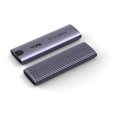 Внешний корпус для SSD Netac WH51 External SSD Case M.2 NVMe/SATA, with A to C cable, Aluminum
