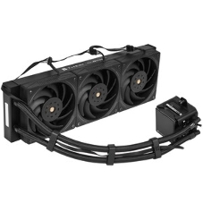 Система жидкостного охлаждения Thermalright Elite Vision 360 (360mm, LED, Black, ARGB/Fans: 3x120mm, 69CFM, 27dBA, 2150RPM/Pump height 63mm, Rad thickness 27mm/S: 1700, 1200, 1851, 115X, 2011, 2066, AM5, AM4)