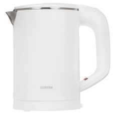 Чайник электрический Centek CT-0006 белый, 1100 Вт, 0.6 л