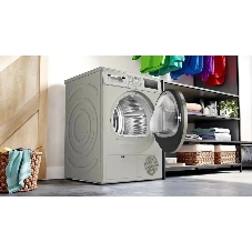 Сушильная машина Bosch WTN86212ME серый, 8 кг, сушка - конденсационная, программ - 8, 59.8 x 84.2 x 61.3 см