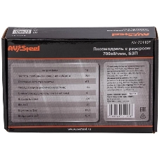 Дрель прямая Av Steel AV-701107 114л/мин патр.:быстрозажимной оранжевый/черный